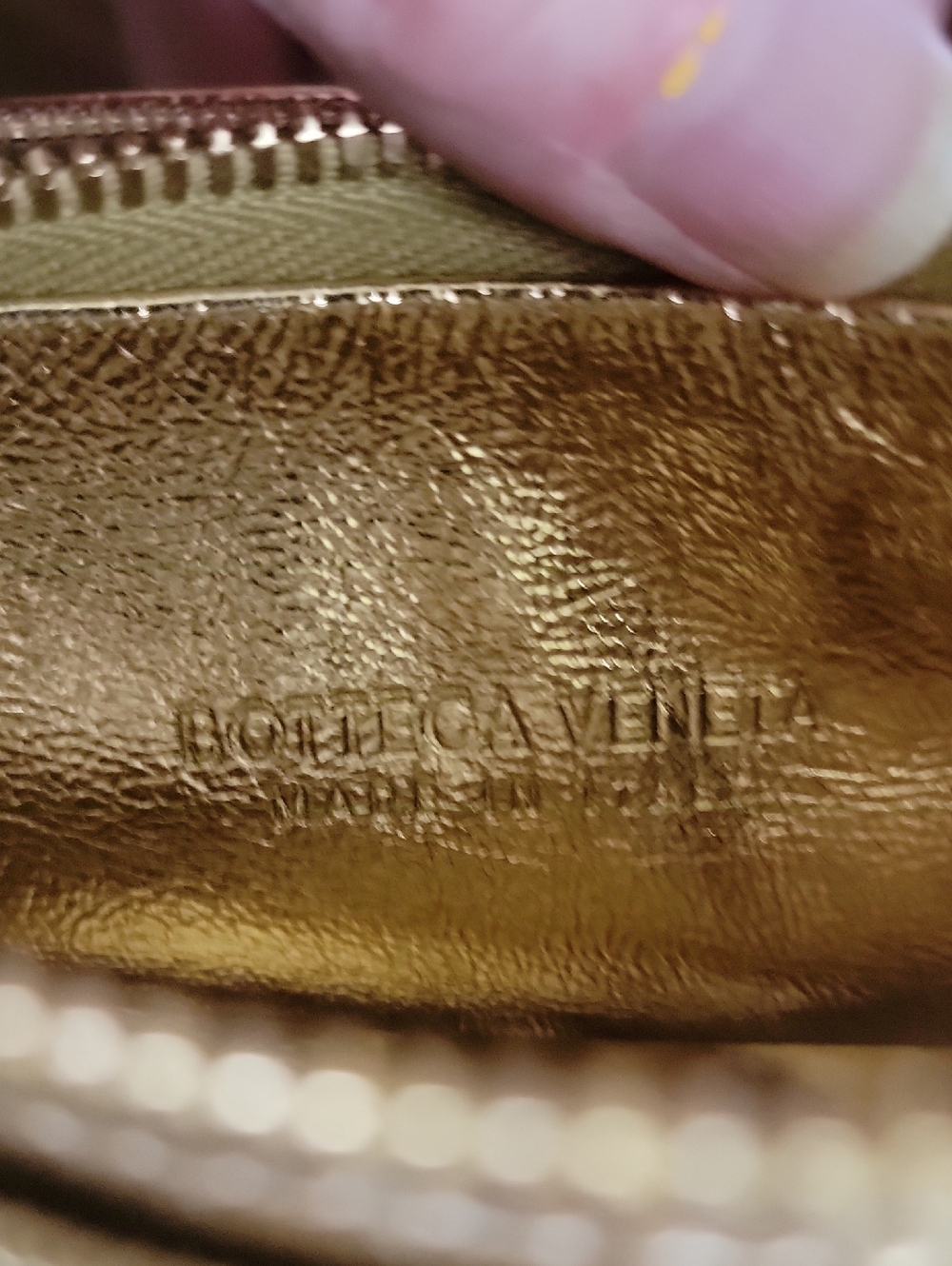 Bottega Veneta Metallic Gold & Silver Tubular Jodie Knot Bag - Picture 10 of 15